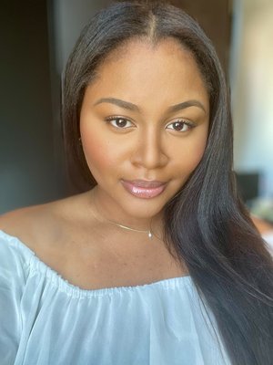 Noelia - brown skin with warm and cool undertones